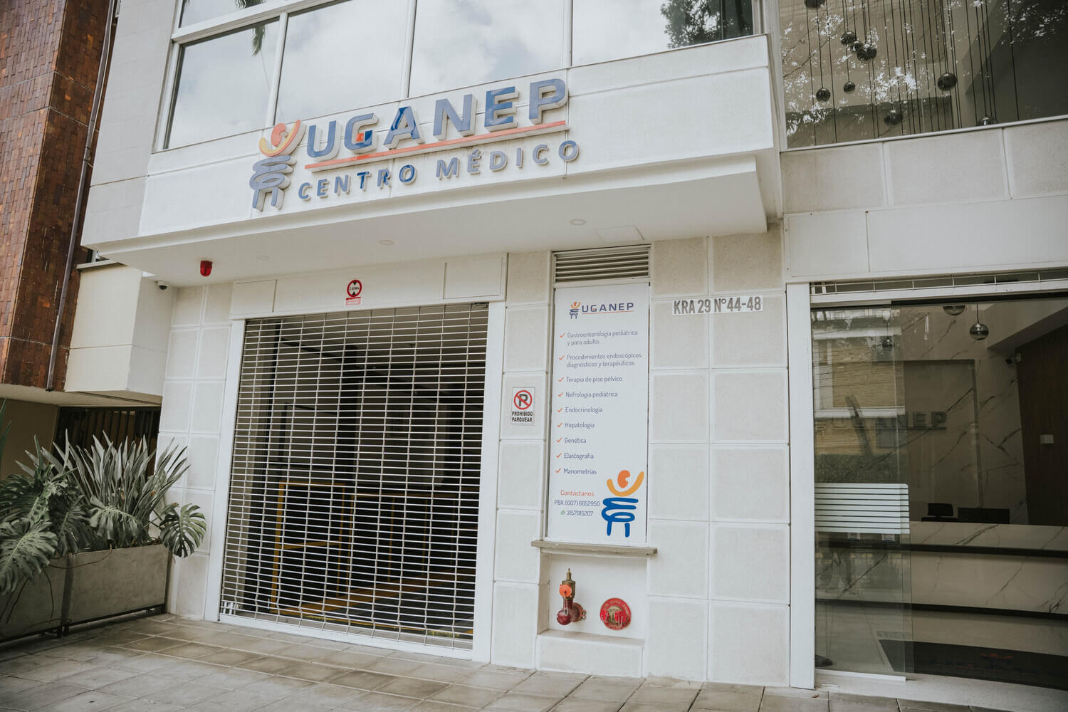 Instalaciones del edificio UGANEP en Bucaramanga