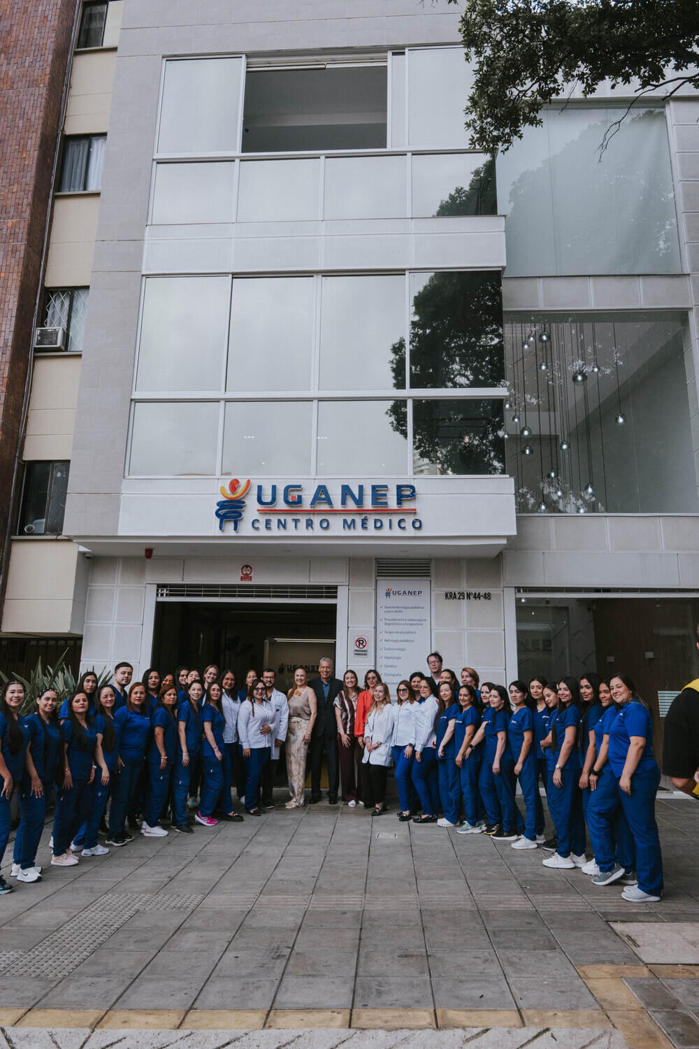 Equipo médico de UGANEP en Bucaramanga